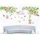 Removable Wall Sticker-Pink Camellia Flowers