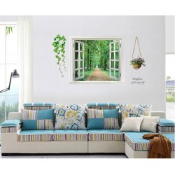 Removable Wall Sticker-Forest Alley