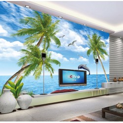 Innovative Beach View Wallpapers Custom Made